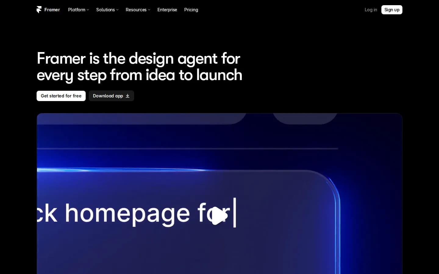 Framer landing page snapshot - September 17, 2026